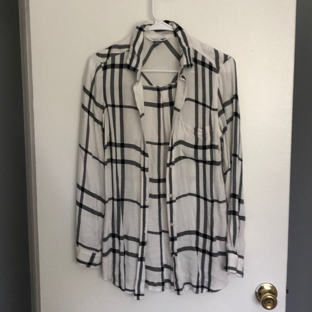 Black and White Flannel